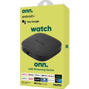 onn Android TV 4K UHD Streaming Device